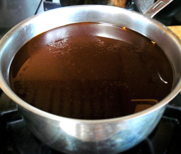 Reduced veal stock